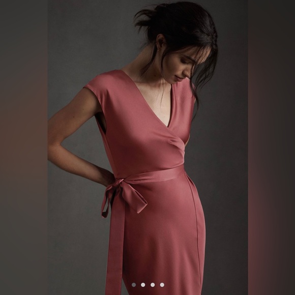 BHLDN Louisa Dress in Cinnamon Rose - Picture 4 of 7